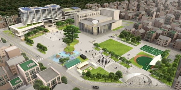 해남군민광장 조감도