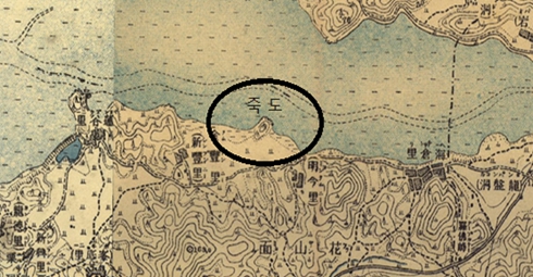 지암 윤이후는 화산면 죽도 섬을 직접 경영했다.