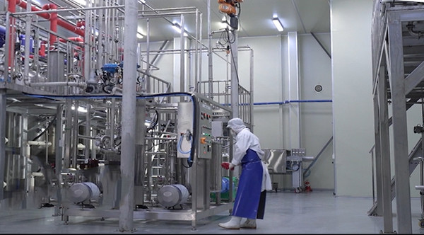 마산면 식품특화단지 내에 위치한 땅끝두레 유채유 착유공장