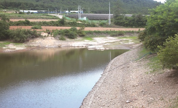 해남읍 복평 저수지
