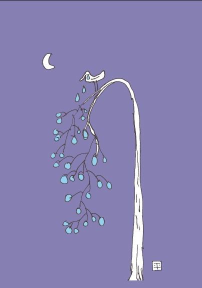 해남문화예술회관 1층 전시실에서 해남 처음으로 카툰 전이 열리고 있다.(김평현 작가의 산비둘기 울음) 