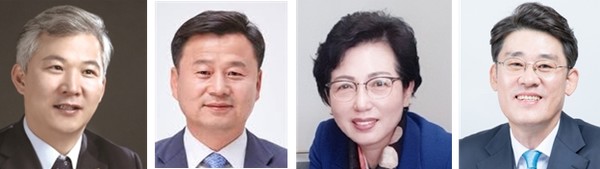        김병덕 사무국장              박상정 정책국장              김미경 민원국장              장환석 정책보좌관