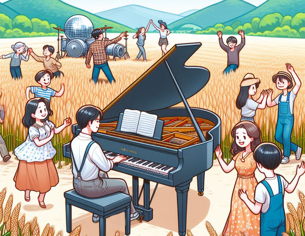 황산면 연호 황금 보리밀 축제는 낮시간은 사전예약제, 밤엔 누구나 즐기는 댄스파티로 구성된다. (이미지 사진)