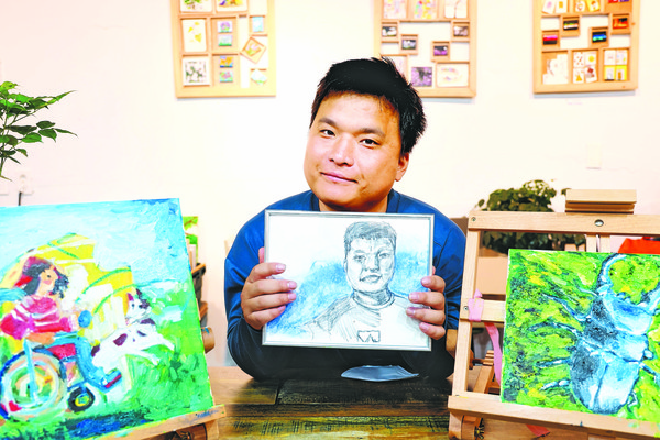 전남장애인기능경기대회에서 임상용씨가 그림 부문 금메달을 획득, 전국대회에 전남 대표로 출전한다.