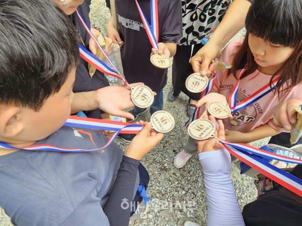 해남군은 지난 7월13일 달마고도 4코스에서 아동친화둘레길 걷기 행사를 진행했다.