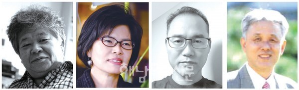     고산문학대상 김정환        고산문학대상 정수자             신인상 전재운                 신인상 오교정