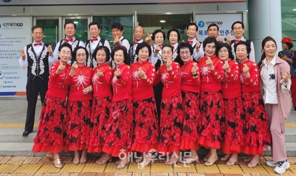 해남연우회가 목포시장배 전국댄스스포츠대회에서 웰빙댄스 종목 대상을 차지했다.