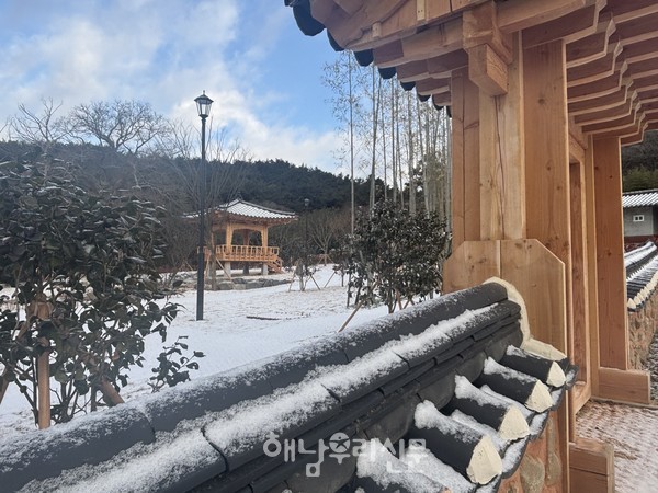 해남읍 연동마을에 오우가 정원과 둘레길이 3월부터 방문객을 맞는다.