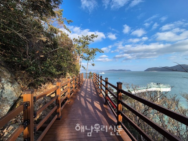 설 연휴기간 땅끝마을 꿈길랜드가 저녁부터 다음날 아침까지 야간 운영한다.