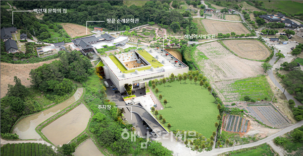 마한사와 해양문화를 접목한 해남역사박물관 건립에 따른 설계작업이 시작됐다.(사진 해남역사박물관 조감도)