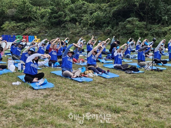 해남문화관광재단은 지역관광추진조직(DMO) 육성지원사업으로 오시아노캠핑박람회 연계 ‘해멍 프로젝트’를 진행했다.