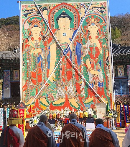 지난 3월22일 해남종합병원 창립자인 故김제현 원장의 대흥사 천도재가 100년 만에 옛 방식그대로 진행됐다.