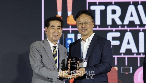 해남문화관광재단이 제40회 서울국제관광전에서 최우수 콘텐츠상을 받았다.