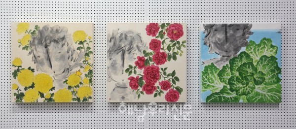 이마도 작업실에서 1년 넘도록 작업을 하고 있는 이지연 작가의 어린왕자.